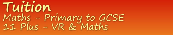 tuition in devon. Maths - primary and GCSE